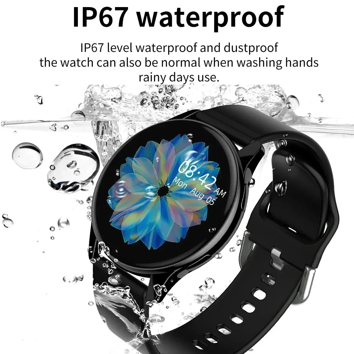 LIGE New Smart Watch 2025 Wireless Charging Smartwatch Bluetooth Calls Watches Men Women Fitness Bracelet Custom Watch Face +Box